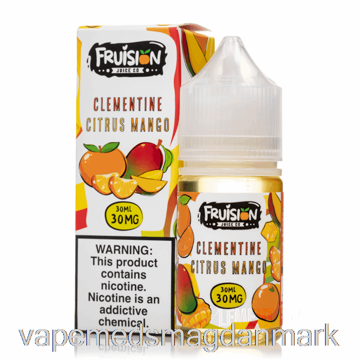 Vape Uden Nikotin Clementin Citrus Mango - Frugtsalte - 30ml 50mg